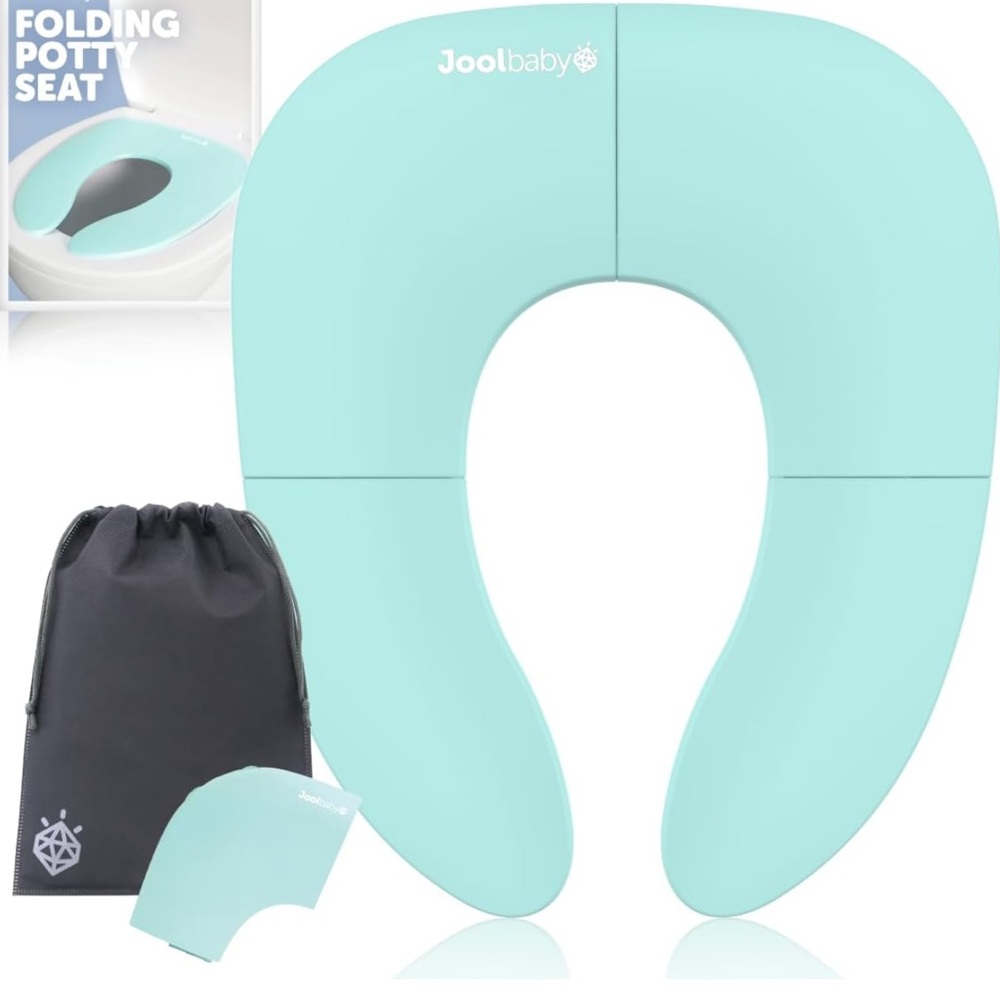 Jool Baby Folding Potty Seat in Aqua